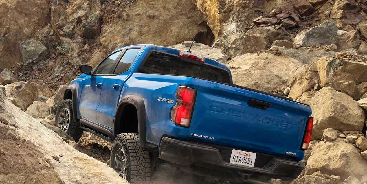 2024 Chevrolet Colorado Back View