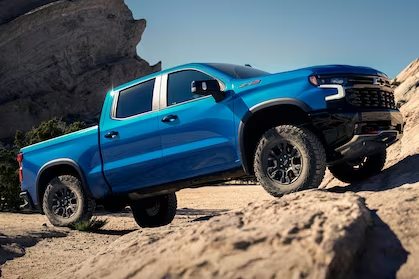 Blue 2024 Silverado 1500